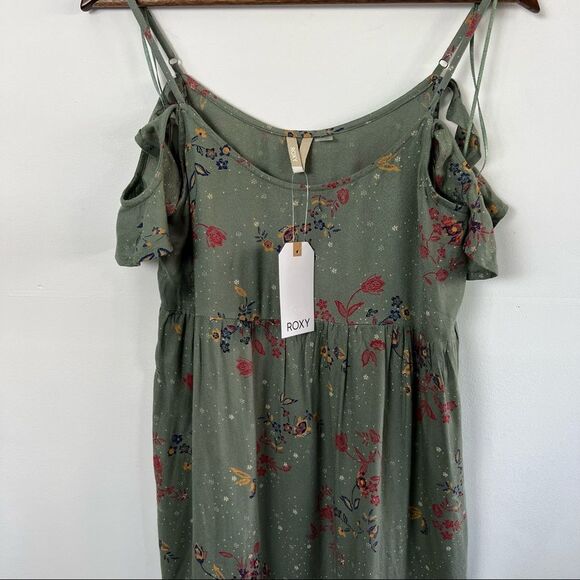NWT Roxy Do It My Way Strappy Dress Sundress Size Small Ruffle Sleeve Size Small - Picture 10 of 11